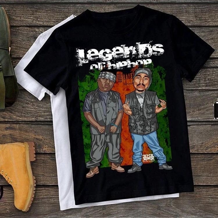 Legends of Hip Hop Biggie&2pac DTF Transfers | Etsy