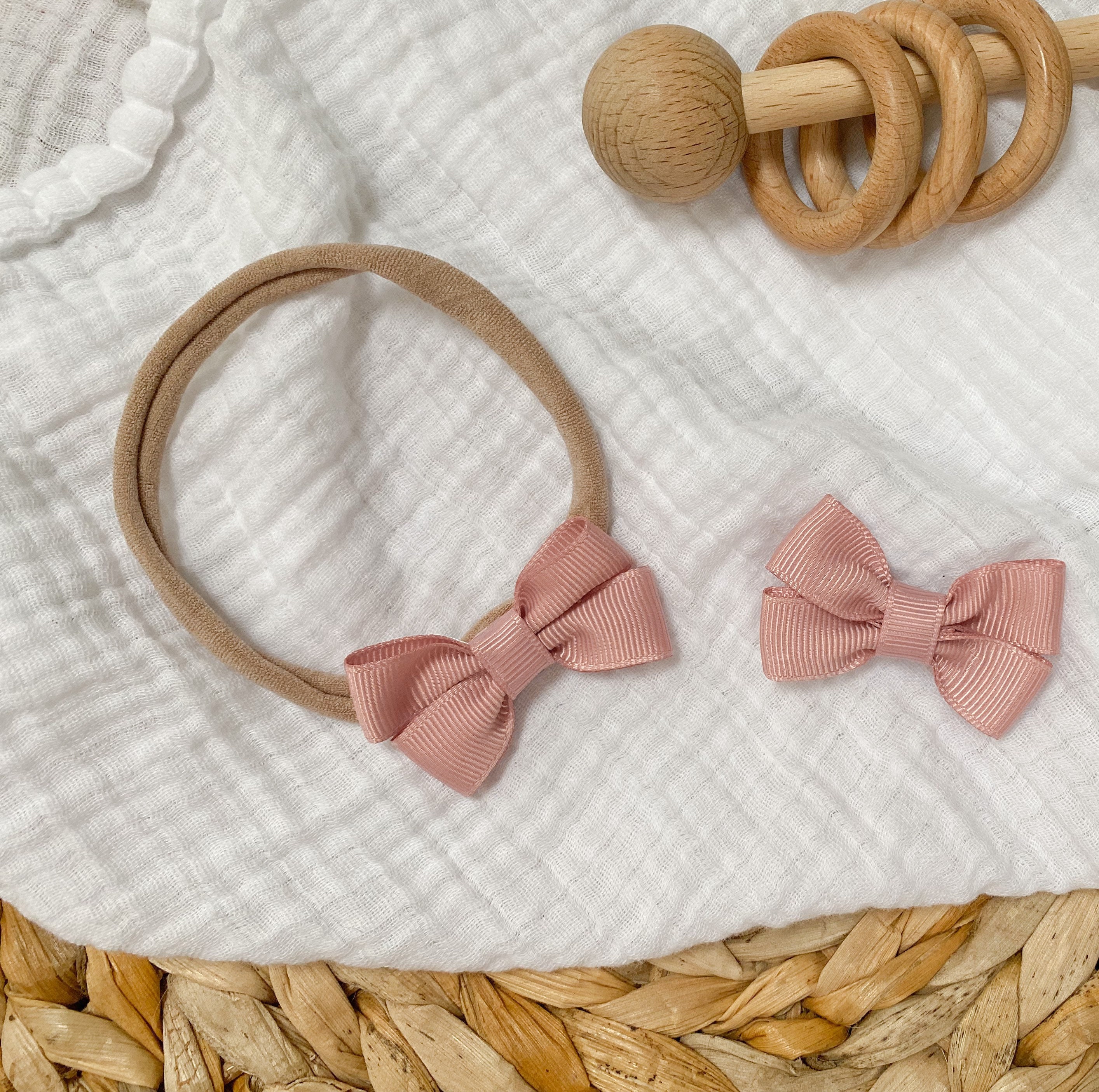Sister Hair Clip Headband Set / Baby Headband / Toddler Hair Etsy