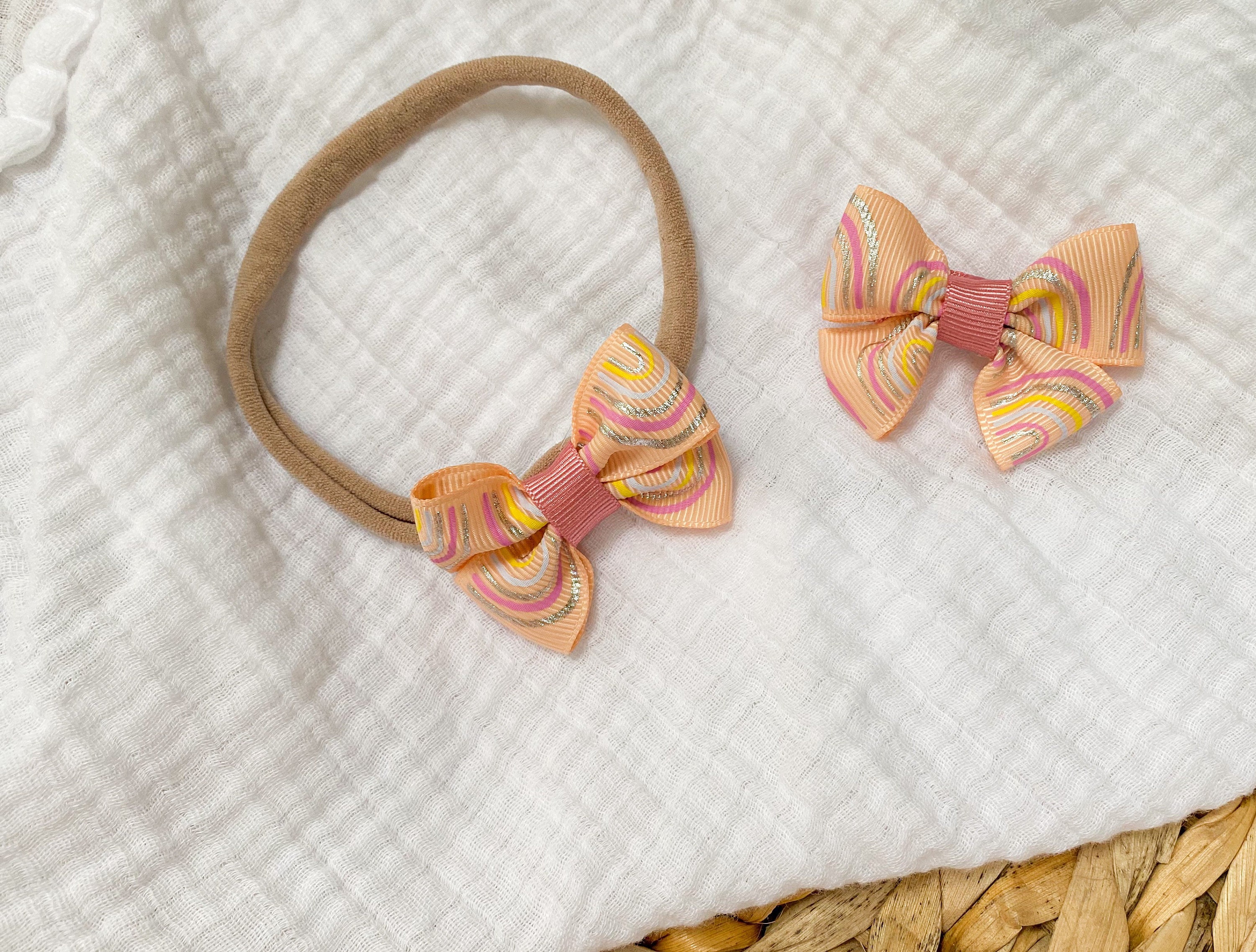 Sister Hair Clip Headband Set / Baby Headband / Toddler Hair Etsy España