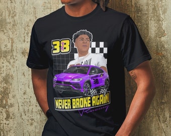 Nba Young Boy Racing Shirt Nba Never 