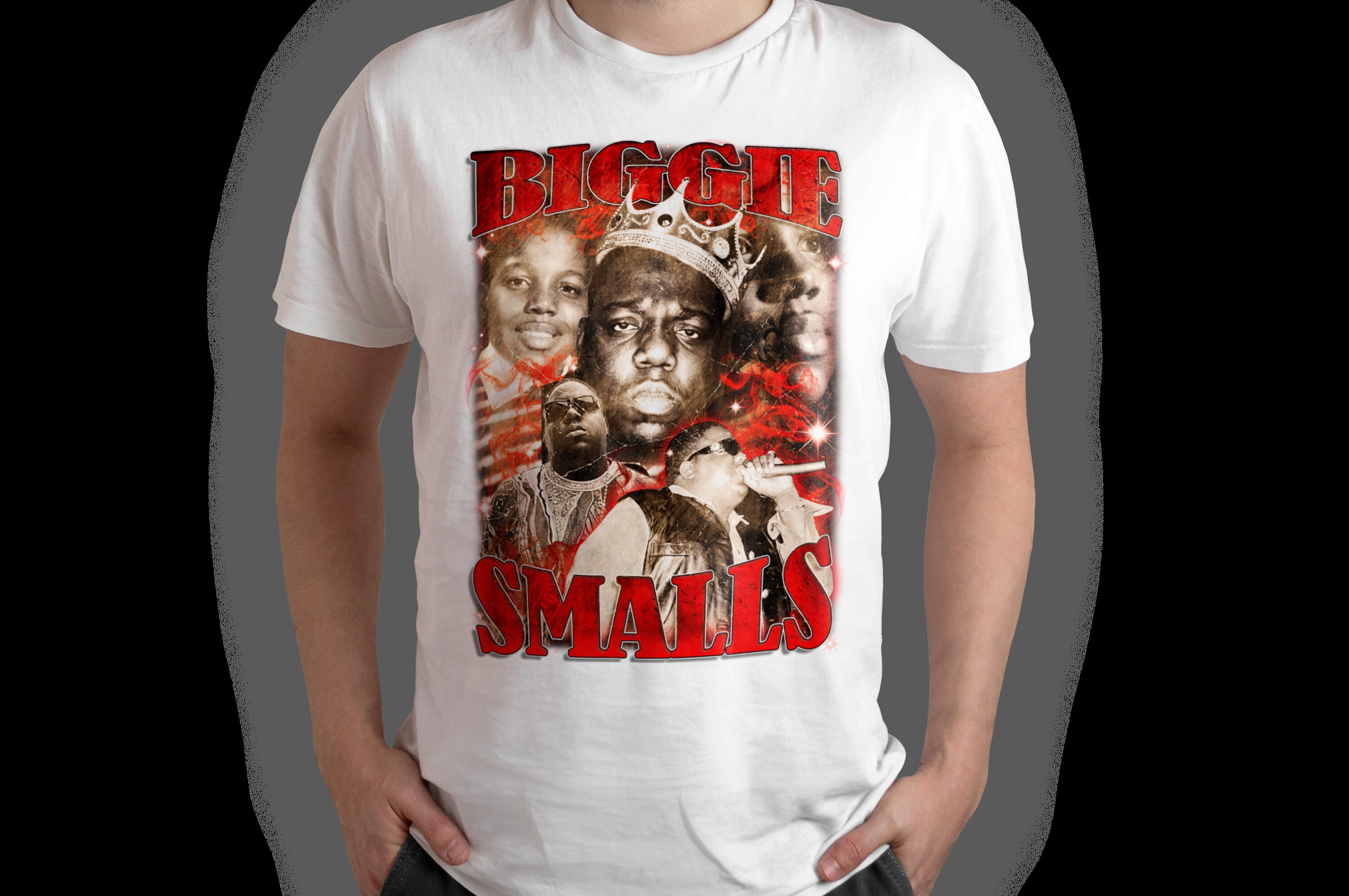 biggie smalls christmas t shirt