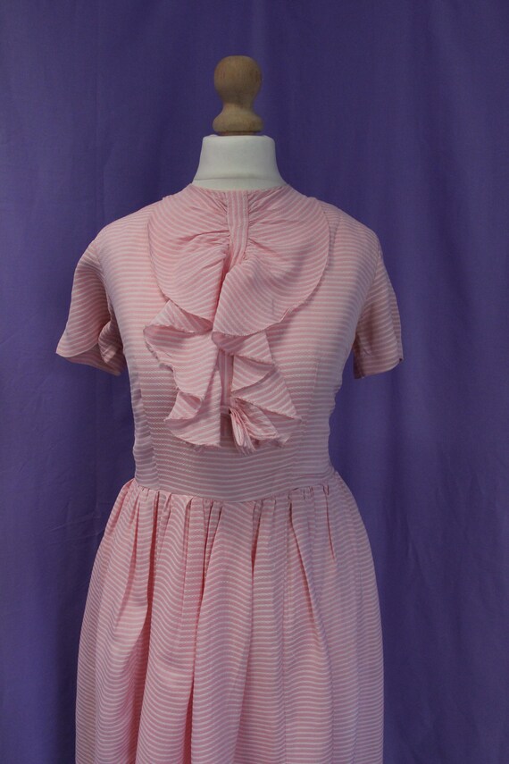 Sweet Vintage 1950s Dress || Size UK 12 || Pastel… - image 4