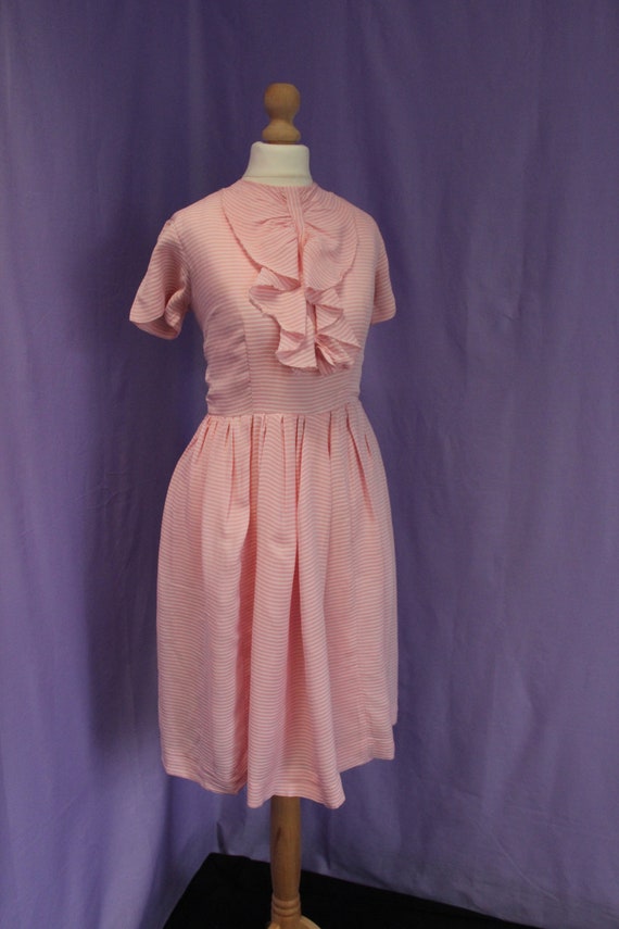 Sweet Vintage 1950s Dress || Size UK 12 || Pastel… - image 5