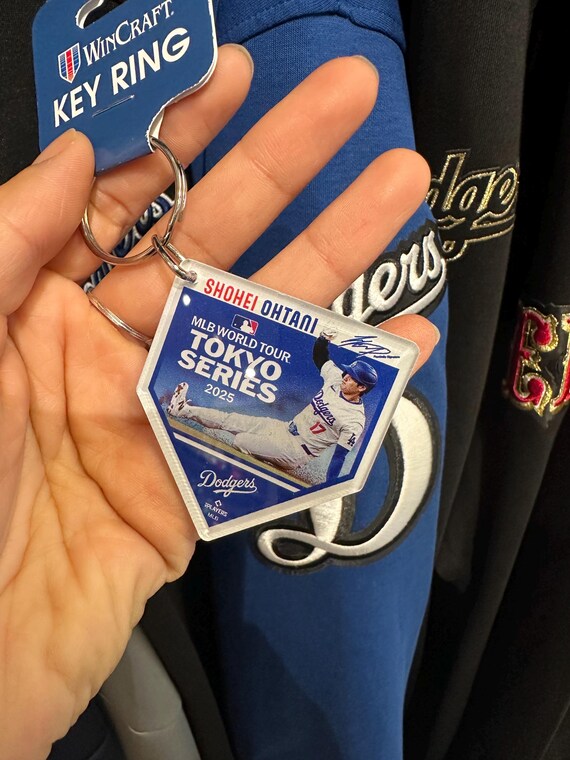 Shohei Ohtani MLB World Tour Tokyo Series LA Dodgers Keychain - Etsy