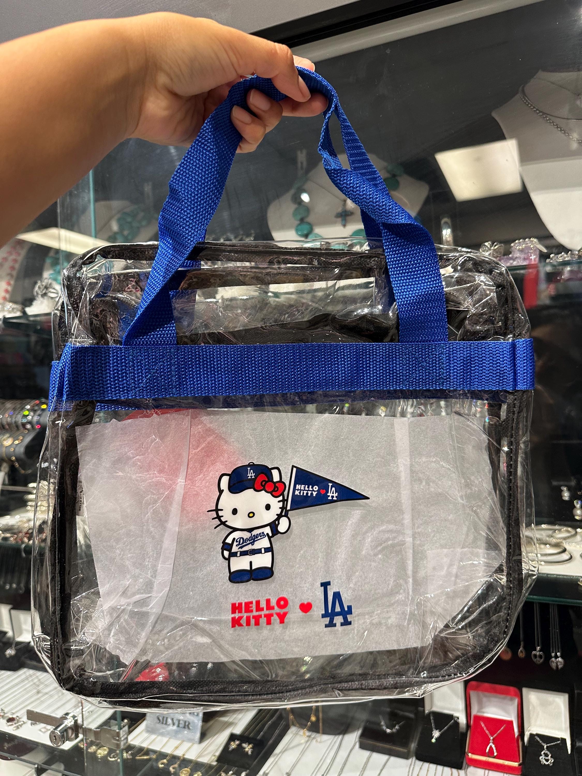 Hello Kitty X Dodgers Clear Bag/tote - Etsy