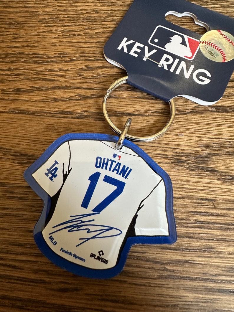 Ohtani Jersey LA Dodgers Keychain - Etsy