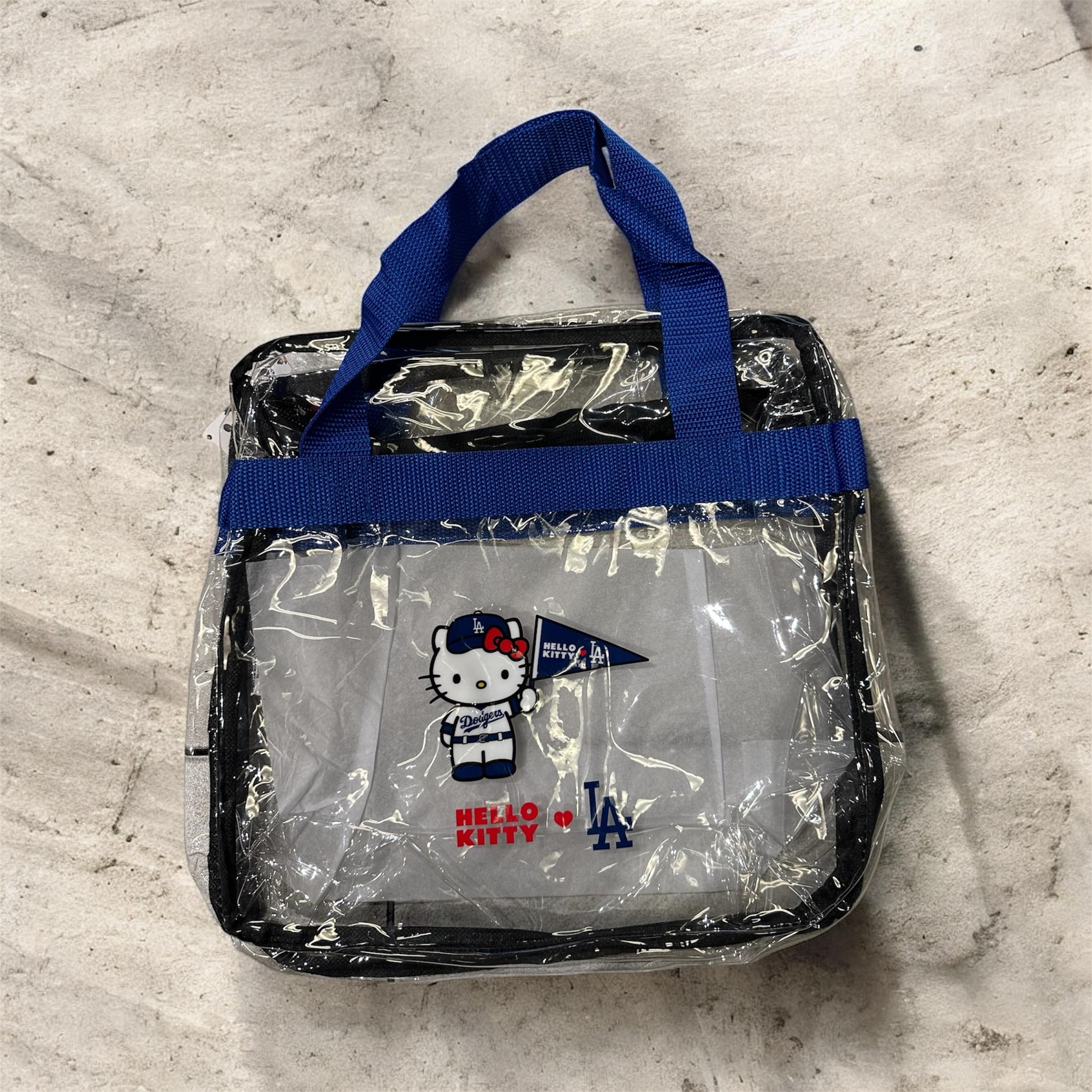 ドジャースタジアム　ハローキティクリアバッグ Hello Kitty X Dodgers Clear Bag/tote - Etsy