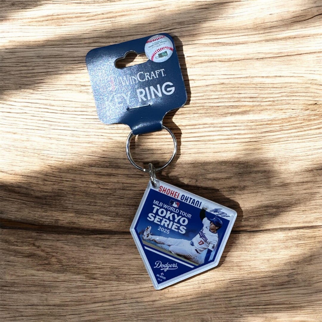 Shohei Ohtani MLB World Tour Tokyo Series LA Dodgers Keychain - Etsy