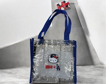 Hello Kitty X Dodgers Clear Bag/tote - Etsy