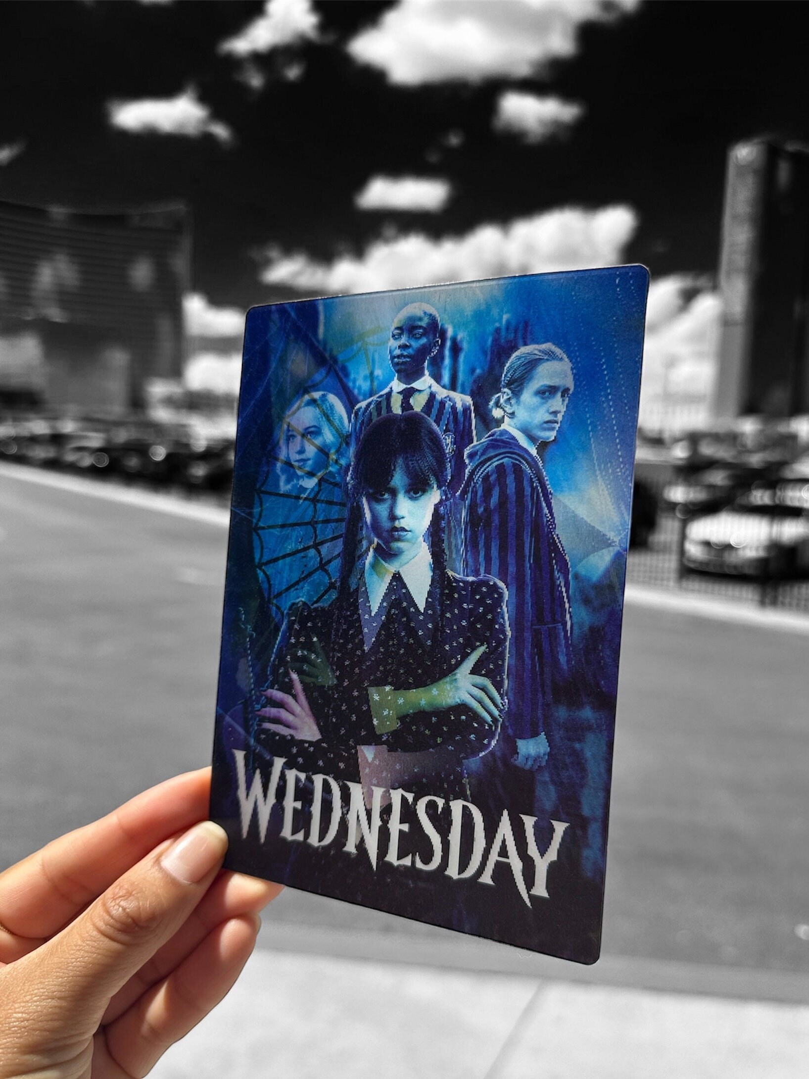 Wednesday 3D Sticker- Decal