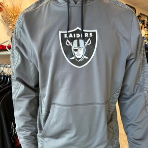 RARE Majestic Fanatics Mens Oakland Raiders NFL Sweatshirt