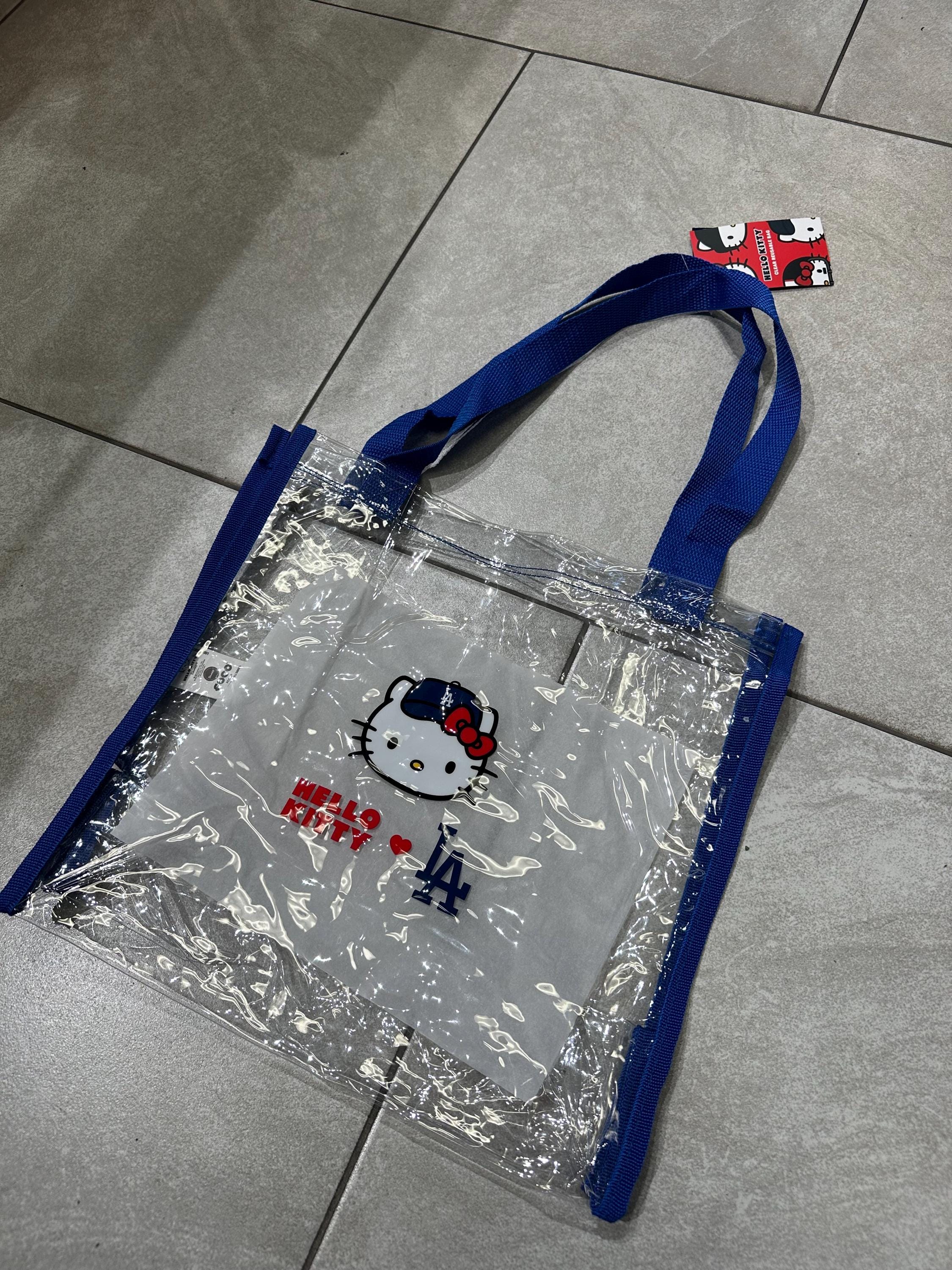 Hello Kitty X Dodgers Clear Bag/tote - Etsy