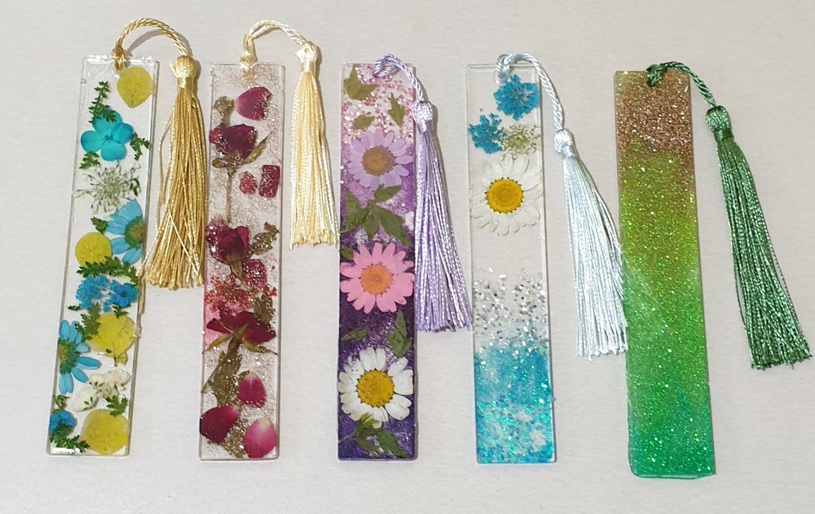 Resin bookmarks Etsy
