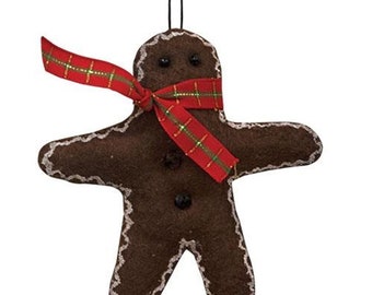 Gingerbread Man Ornament