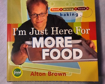 Ich mache nur hier für weitere Kochbuch | zum Kochen | von Alton Brown | Geschenk zum Muttertag | Geschenk für Ihn | Geschenk für Ihn beliebten Chefkochbuch