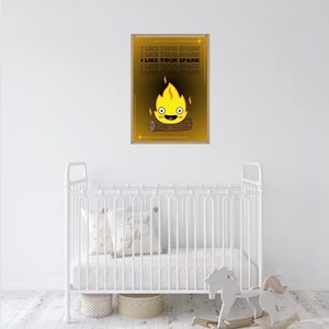 Calcifer I Like Your Spark Digital Download