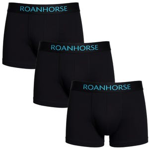 Black Bamboo Slim Luxury Men&#39;s Underwear 3 Pack-Eco-Friendly Comfort