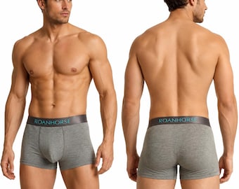 GREY Bamboo Slim Luxury Men's Underwear 3 Pack - Eco-Friendly Comfort