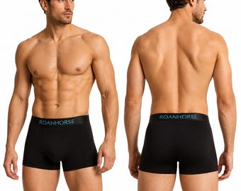 Black Bamboo Slim Luxury Men's Underwear 3 Pack-Eco-Friendly Comfort