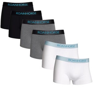 Bamboo Slim Luxury Men&#39;s Underwear 6 Pack - Eco-Friendly Comfort