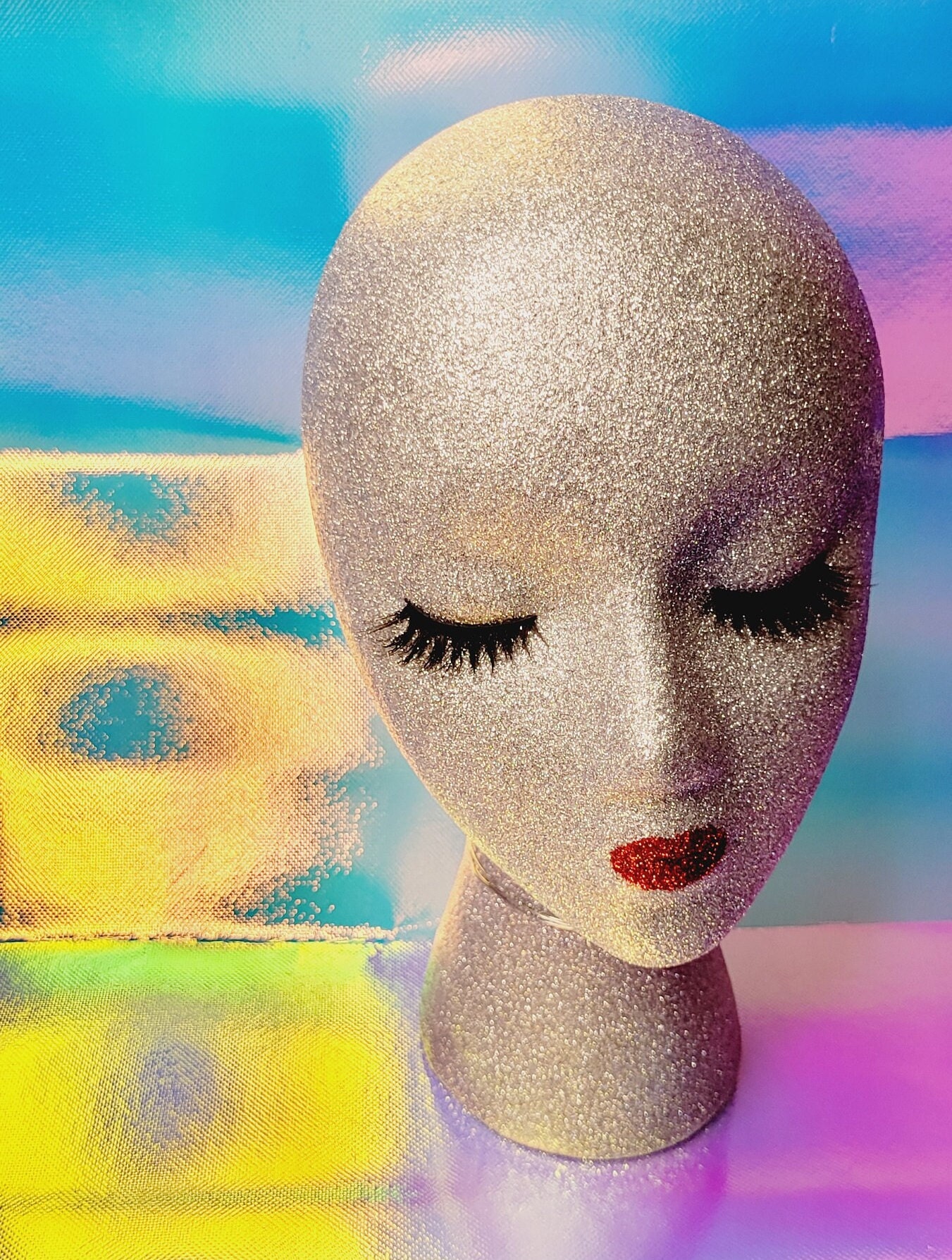 Female Styrofoam Mannequin Head Etsy