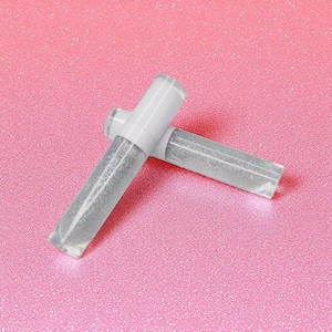 Holographic Silver Lip Gloss| shimmering| glitter lip gloss| moisturizing| hydrating| Lip Gloss