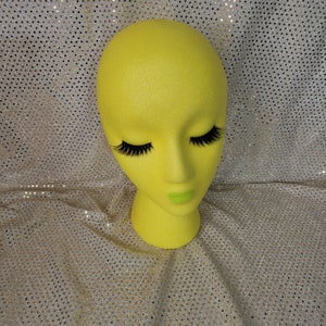 Styrofoam Mannequin Head Smoothfoam Wig Head 