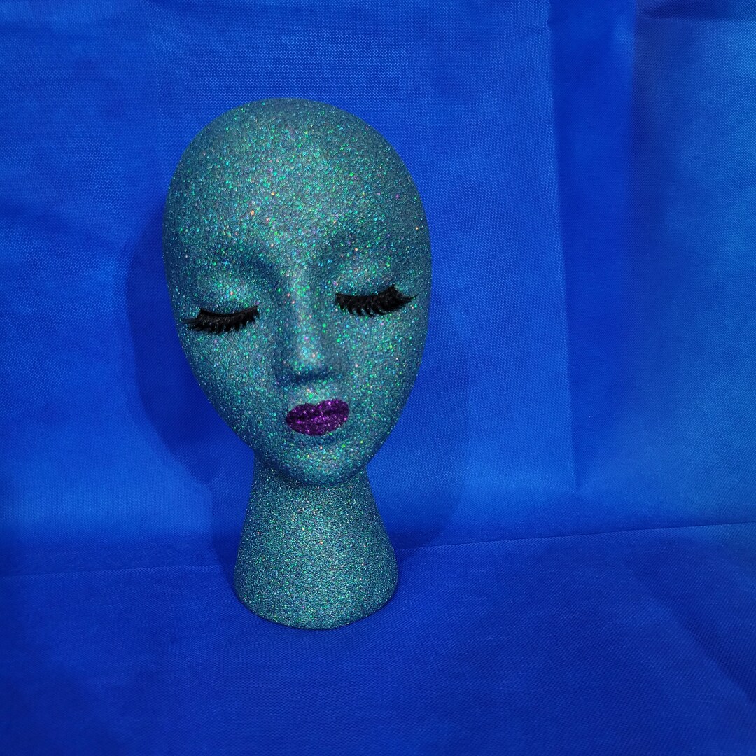 Female Styrofoam Mannequin Head Etsy