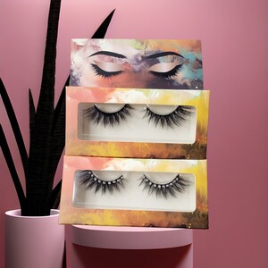 3D Mink False Eyelashes: Fluffy Volume, Reusable Lashes
