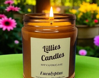 Eucalyptus Soy Candle | Soothing Scent