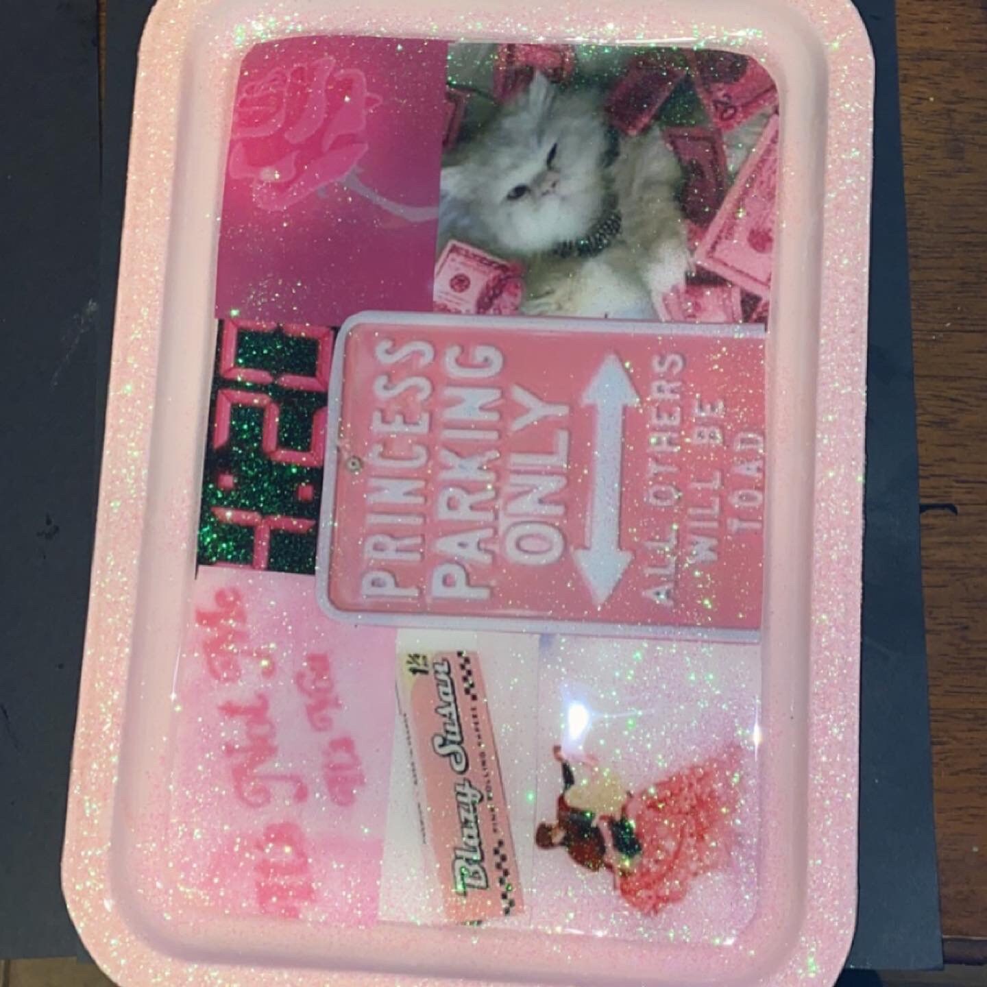 Personalized Rolling Tray Etsy