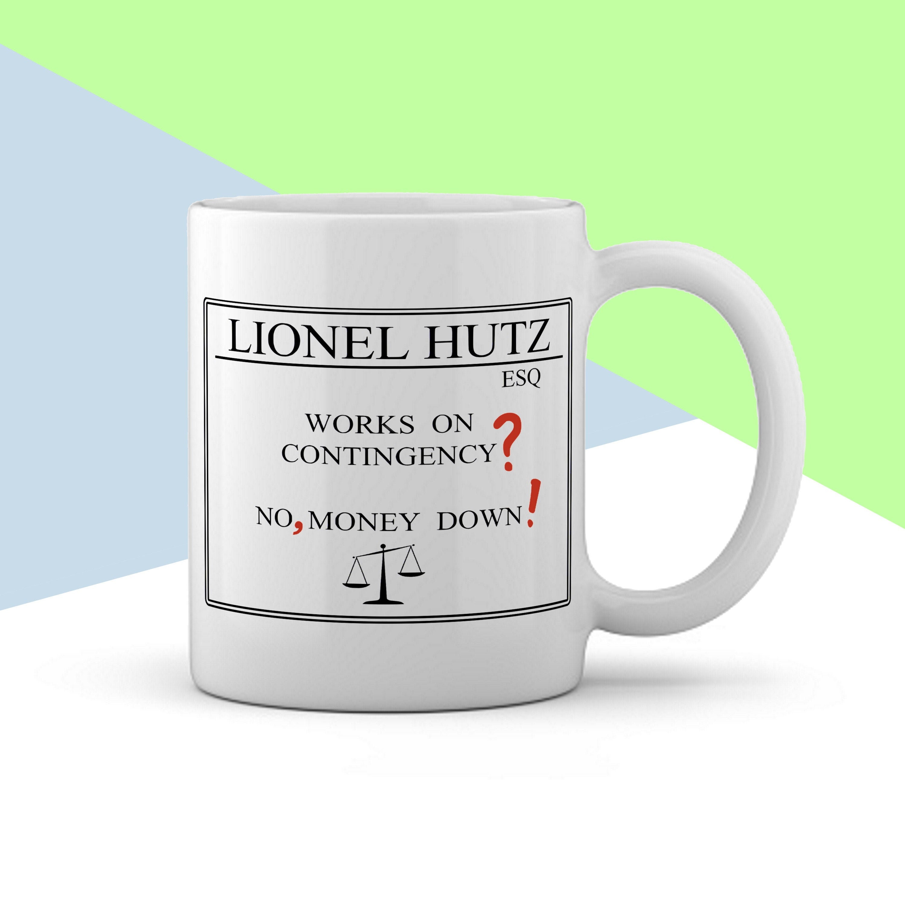 Lionel Hutz Business Card Mug the Simpsons Sleazy Lawyer Mug - Etsy