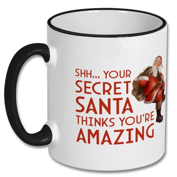 Mug humoristique Secret Santa Gifts for Your Boss - A Few Words to Describe  My Boss - Mug humoristique homme cadeau grossier femme mug fantaisie