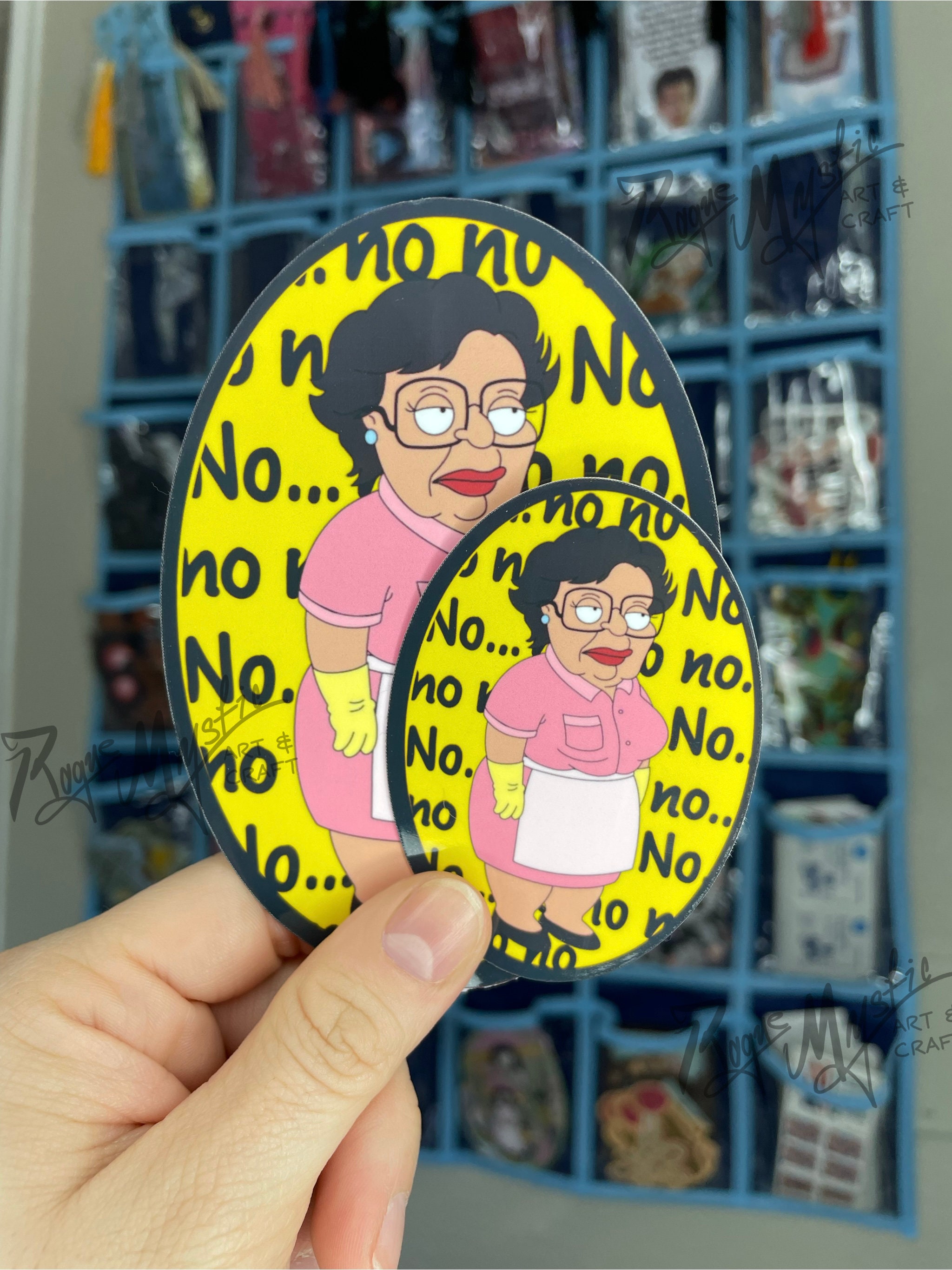Consuela No... No... Family Guy Stickers - Etsy