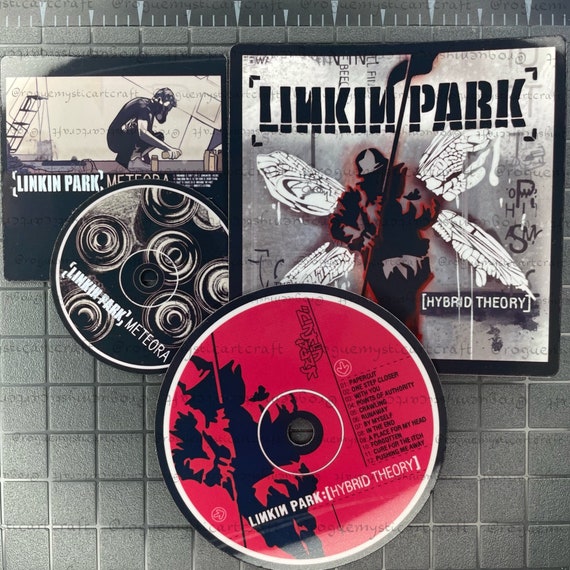 Linkin Park Albums/cd's - Hybrid Theory - Meteora - Stickers