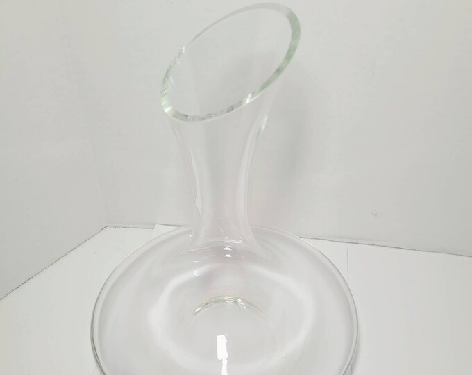Vintage Midcentury Modern Modernist Krosno Poland Glass Liquor