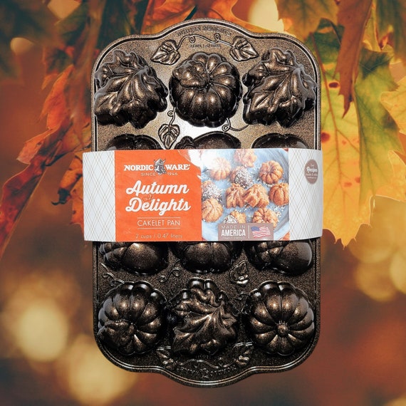 Autumn Cakelet Pan Fall Cake Pans Autumn Cakelet Nordic Ware