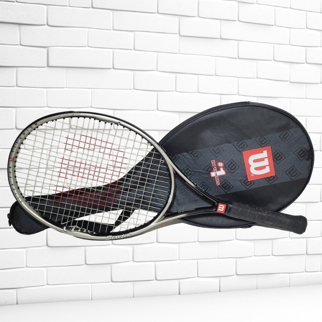 Vintage Wilson Ultra Oversized FPK Titanium Tennis Racket Vintage Wilson Ultra Oversized FPK Titanium Tennis Racket