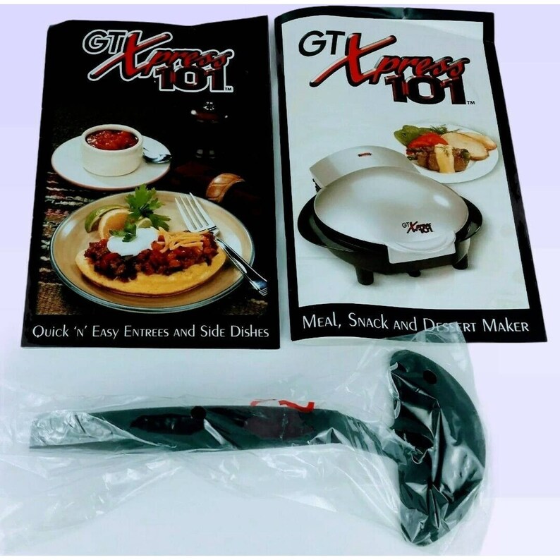 New Gt Xpress 101 Meal Maker Electric Grill Meals Snacks Etsy