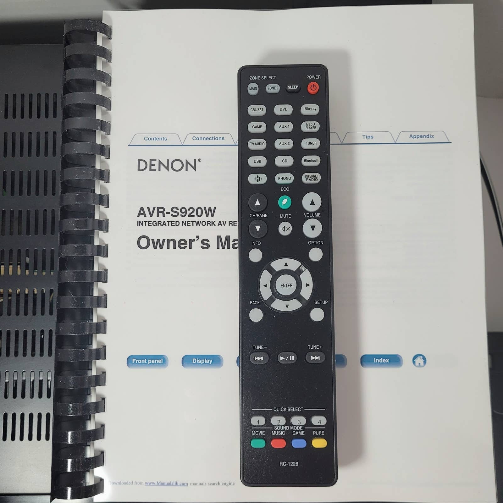 Denon AVRS920W 7.2 Channel Full 4K Ultra HD AV Receiver W Etsy