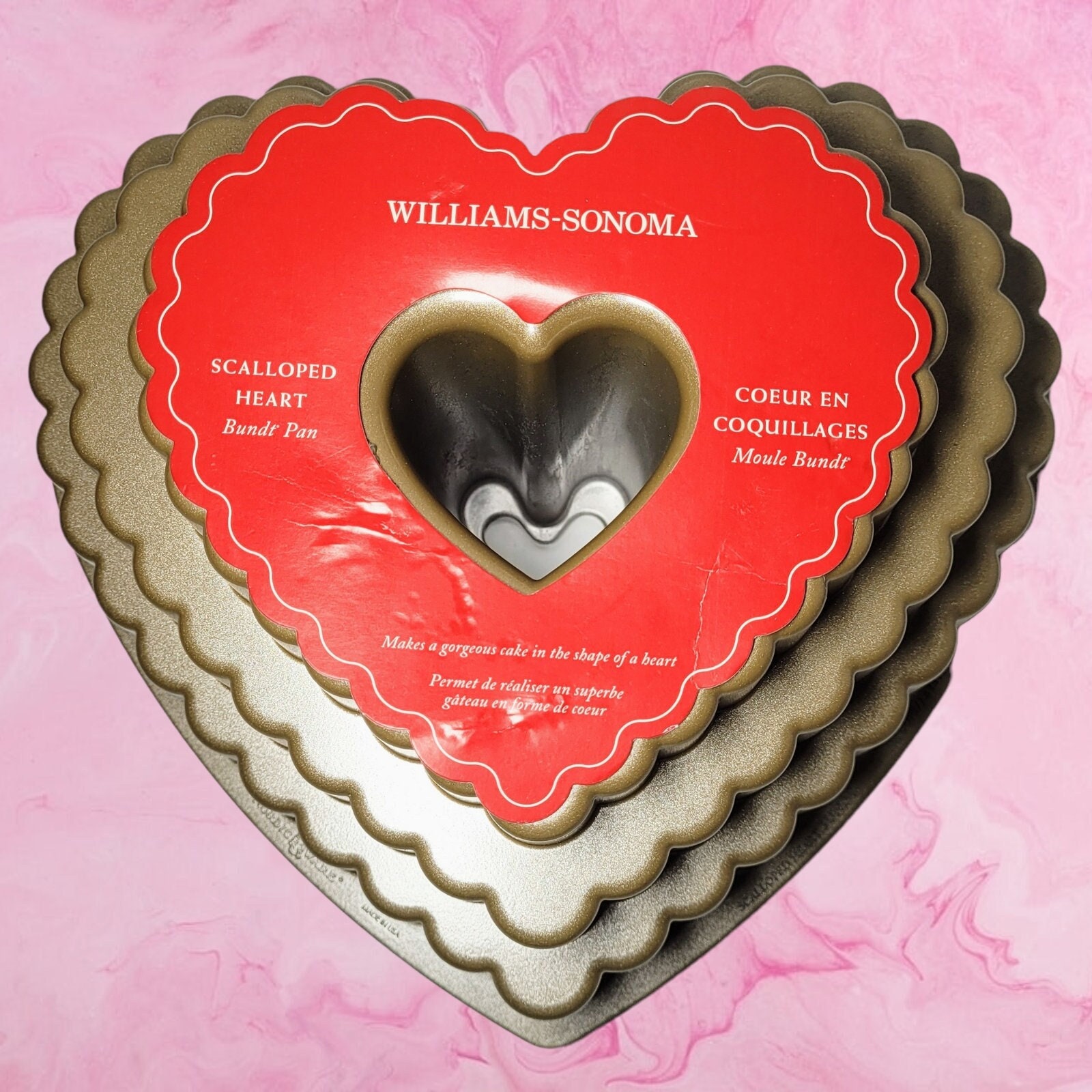 Nordic Ware - Stampo Floral Heart Bundt