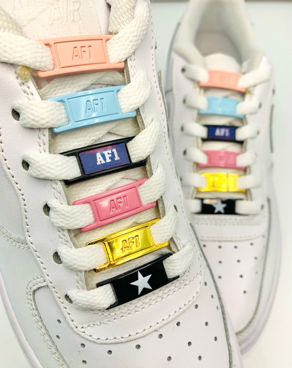 Nike Estilos Para Cordones De Zapatos Chapa Air Force Set 10 Pares