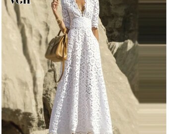 Maxi Wedding Dress Etsy