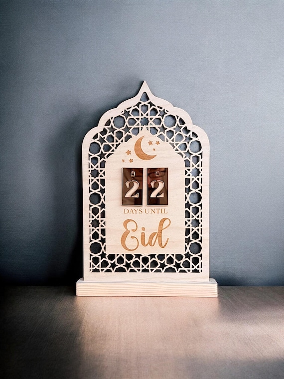 Ramadankalender: afteltafel Eid, gerecycled acryl - België Ramadankalender: afteltafel Eid, gerecycled acryl - België