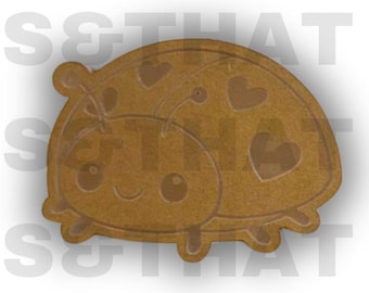 Silicone Mold for Resin | Kawaii Ladybug