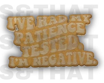 Silicone Mold for Resin | 'Patience Tested'