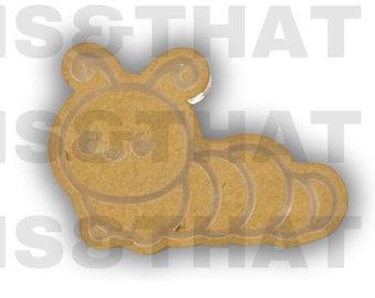 Silicone Mold for Resin | Kawaii Caterpilar
