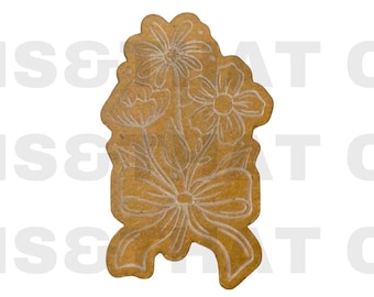 Silicone Mold for Resin | Floral Bow Bouquet