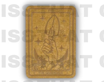 Silicone Mold for Resin | 'The Gardener' Tarot Card