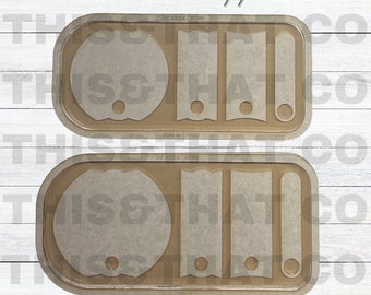 Silicone Mold for Resin | S Brand Topper Mold | 20oz | 30oz | 40oz